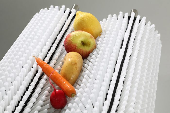 Cepillos cilíndricos fibra plástica