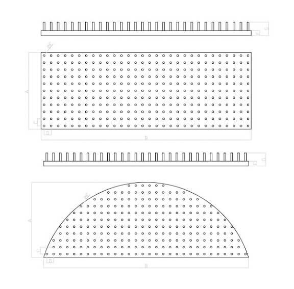 configuration de la table de travail